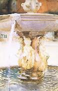 John Singer Sargent Spanish Fountain (mk18) Spain oil painting artist